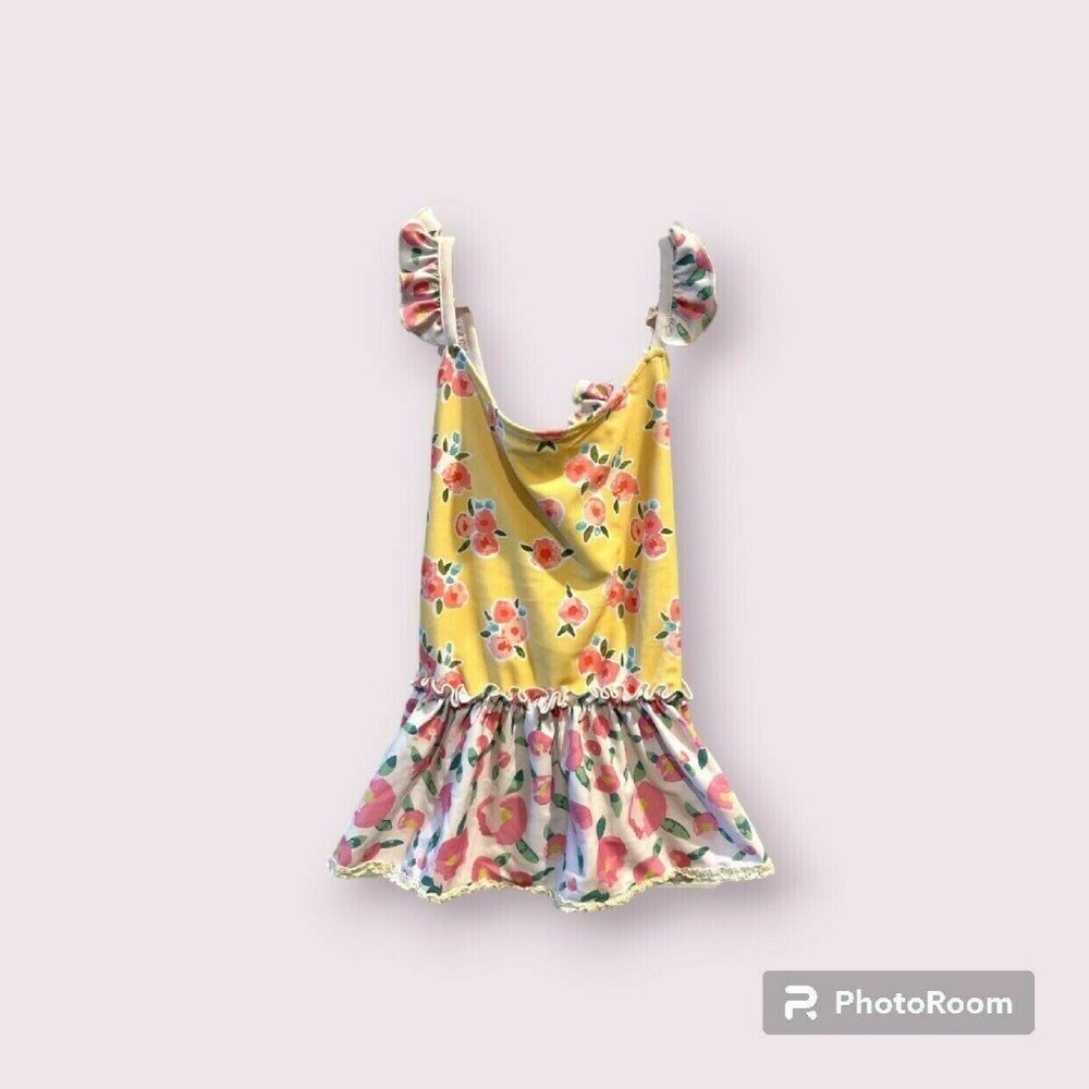 Sweethoney Floral Swim Top